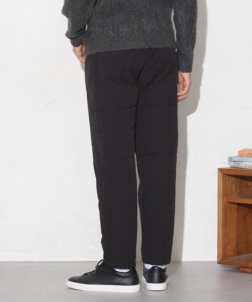 NANO universe（ナノユニバース）の「「CLIMASHIELD」別注キルトイージーパンツ(セットアップ可)（その他パンツ・メンズ・ブラック/カーキ・S/M/L）」の13枚目の写真