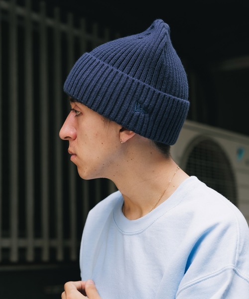 NEW ERA（ニューエラ）の「NEW ERA/ニューエラ Core Classic Cuff Beanie ロゴ 刺繍 ビーニー ワッチキャップ ニット帽（ニットキャップ/ビーニー・メンズ・ブラック/ダークグレー/ヘザーグレー/ロイヤルブルー/ライトベージュ/ダークネイビー・FREE）」の10枚目の写真