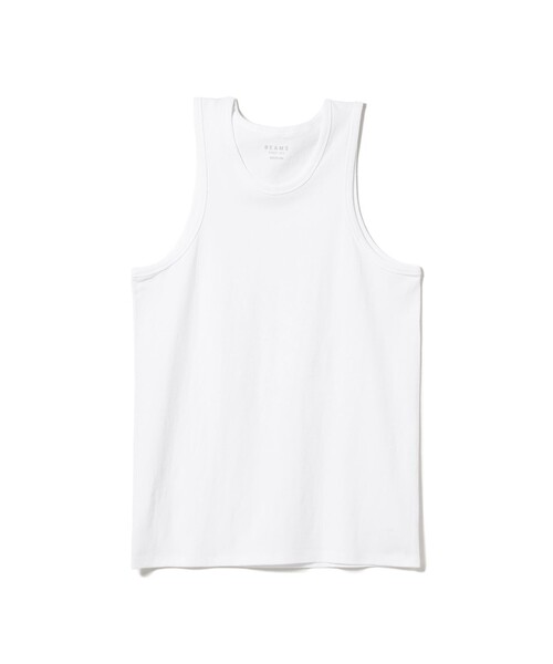 BEAMS（ビームス）の「BEAMS / ルーズ タンクトップ（タンクトップ・メンズ・ブラック/グレー/ホワイト・LARGE/MEDIUM/SMALL）」の5枚目の写真