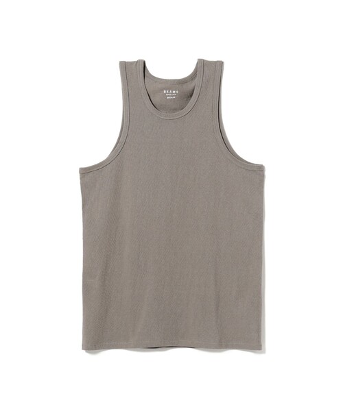 BEAMS（ビームス）の「BEAMS / ルーズ タンクトップ（タンクトップ・メンズ・ブラック/グレー/ホワイト・LARGE/MEDIUM/SMALL）」の10枚目の写真