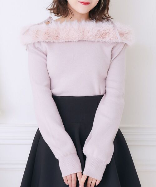 最終値下げ ♡ DICH HENDERSON ファーキャミソール ♡ ems excite（エムズエキサイト）の「【セットアイテム】ファー