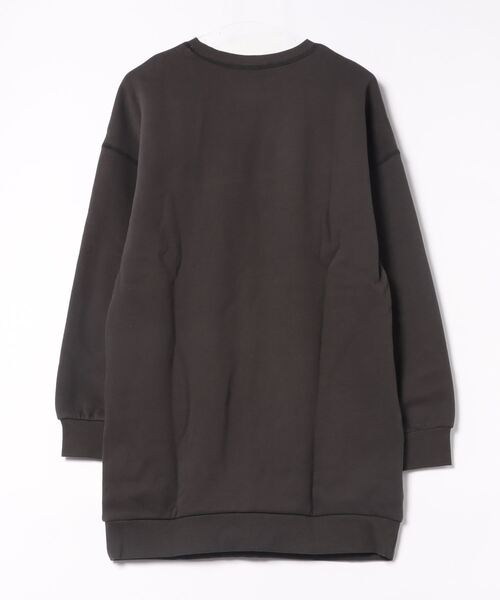ROXY(ロキシー)の「JIVY DRESS/ロキシードロップショルダーリラックスシルエットスウェットワンピース(ワンピース・レディース・ブラック/グレー/グリーン・MEDIUM/SMALL/LARGE)」の6枚目の写真