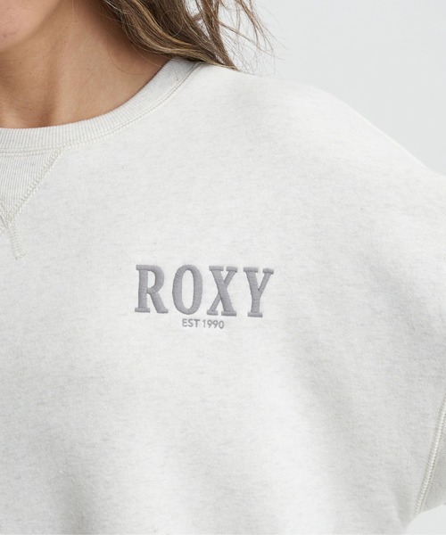 ROXY(ロキシー)の「JIVY DRESS/ロキシードロップショルダーリラックスシルエットスウェットワンピース(ワンピース・レディース・ブラック/グレー/グリーン・MEDIUM/SMALL/LARGE)」の9枚目の写真