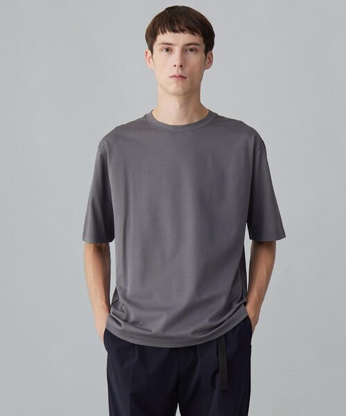 UNFILO(アンフィーロ)の「【男女兼用/新色追加】スマート ストレッチ TEE(Tシャツ/カットソー・メンズ・ホワイト系/ブラック系/ブラック系1/グレー系/グリーン系1/イエロー系1・SMALL/MEDIUM/X-LARGE/LARGE)」の4枚目の写真