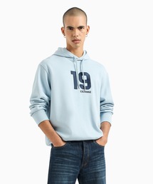 ARMANI EXCHANGE | 【A|X アルマーニ エクスチェンジ】ナンバーデザイン　フーデッドスウェットパーカー(スウェット)