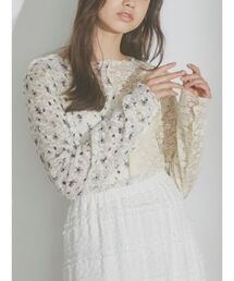 merry jenny | レースコンビメロウTOPS(Tシャツ/カットソー)