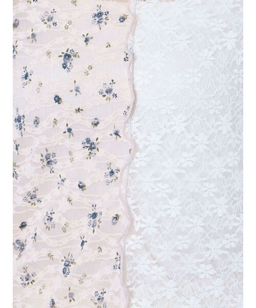 merry jenny（メリージェニー）の「レースコンビメロウTOPS（Tシャツ/カットソー・レディース・ピンク/オフホワイト/アイボリー・FREE）」の17枚目の写真