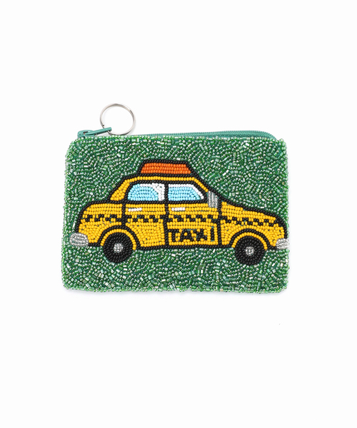 AP STUDIO(エーピーストゥディオ)の「【TianaDesigns】 Yellow Cab pouch(ポーチ・レディース・グリーン・FREE)」の2枚目の写真