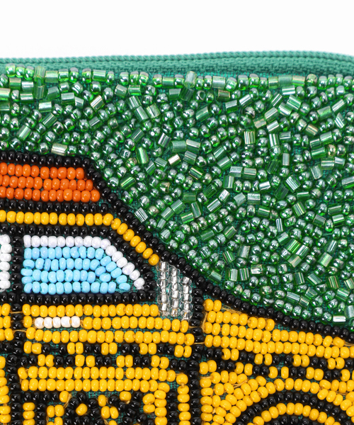 AP STUDIO(エーピーストゥディオ)の「【TianaDesigns】 Yellow Cab pouch(ポーチ・レディース・グリーン・FREE)」の9枚目の写真