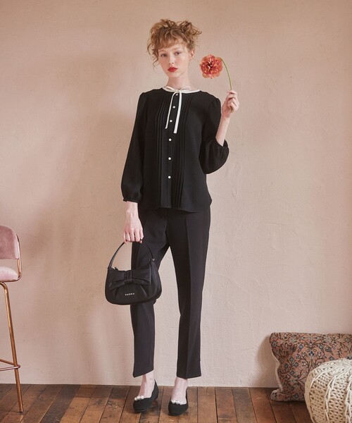 【TOCCA/トッカ】袖リボンシフォンブラウス TOCCA（トッカ）の「PROMISE RIBBON BLOUSE ブラウス（シャツ