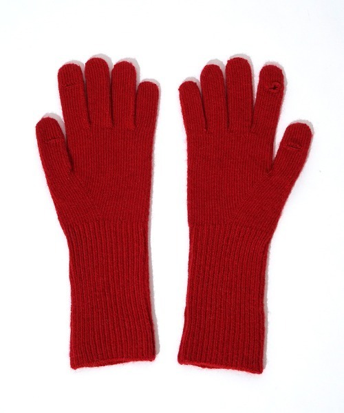 flower（フラワー）の「ホリデーグローブ（手袋・レディース・レッド/アイボリー・FREE）」の10枚目の写真