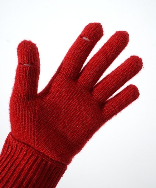 flower（フラワー）の「ホリデーグローブ（手袋・レディース・レッド/アイボリー・FREE）」の13枚目の写真