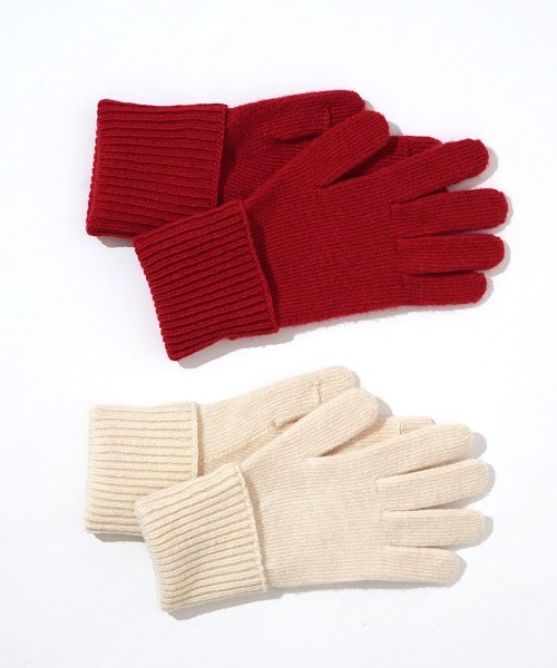 flower（フラワー）の「ホリデーグローブ（手袋・レディース・レッド/アイボリー・FREE）」の16枚目の写真