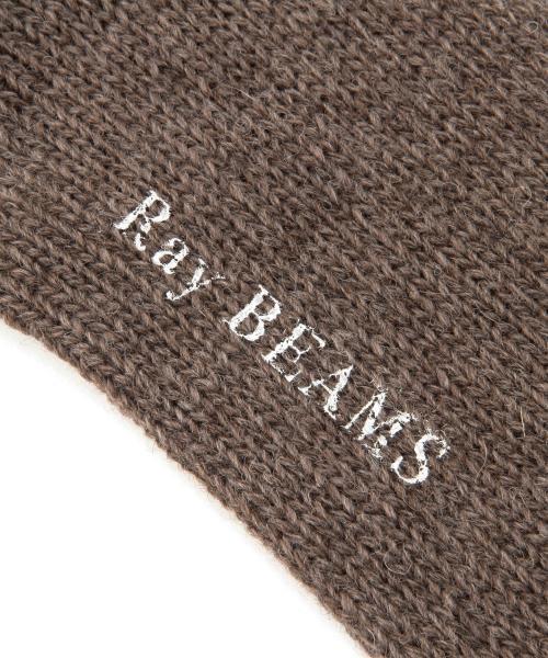 Ray BEAMS（レイビームス）の「Ray BEAMS / ウールリブソックス（ソックス/靴下・レディース・ホワイト/ブラウン系その他・ONE SIZE）」の10枚目の写真
