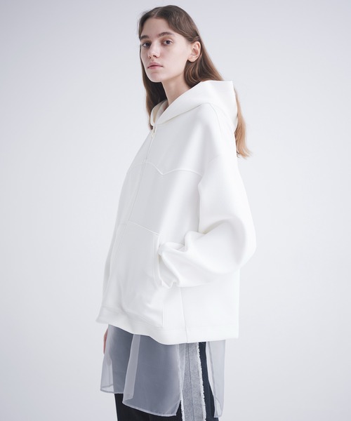 CULLNI（クルニ）の「24-SS-047 / Soft Organdy Sideslit Sleeve Less 