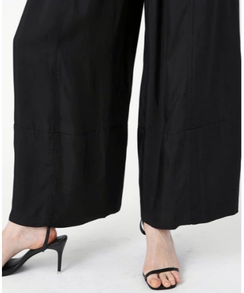 JIL SANDER(ジルサンダー)の「JIL SANDER TROUSER 23 AW 40 FIT 2(その他パンツ・レディース・ブラック・34/32)」の2枚目の写真