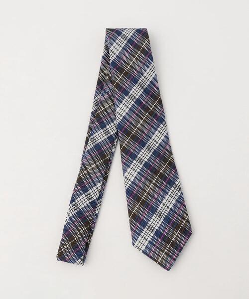 ＜Seaward & Stearn＞8.0cm チェック ネクタイ