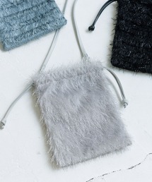 LAKOLE | 2WAYショルダーシャギー巾着 / 995564(ショルダーバッグ)