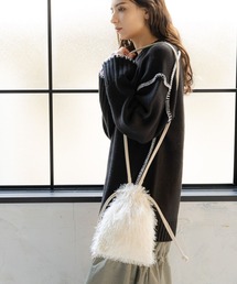 LAKOLE | 2WAYショルダーシャギー巾着 / 995564(ショルダーバッグ)