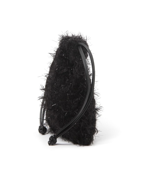 LAKOLE(ラコレ)の「2WAYショルダーシャギー巾着 / 995564(ショルダーバッグ・レディース・グレー/ブラック/ブルー/アイボリー・FREE)」の14枚目の写真