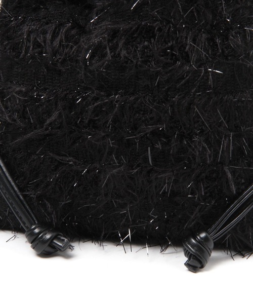 LAKOLE(ラコレ)の「2WAYショルダーシャギー巾着 / 995564(ショルダーバッグ・レディース・グレー/ブラック/ブルー/アイボリー・FREE)」の20枚目の写真