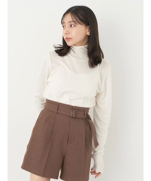 ずっと気になってた セール】シアータートルネックプルオーバー（Tシャツ/カットソー トップス