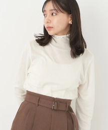 earth music&ecology | シアータートルネックプルオーバー(Tシャツ/カットソー)