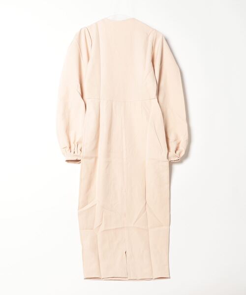 Ritomo De Ricco（リトモ・デ・リコ）の「SALE　Vネックバルーンスリーブペンシルドレス（ドレス・レディース・ブラック/ベージュ・MEDIUM/LARGE/SMALL）」の10枚目の写真