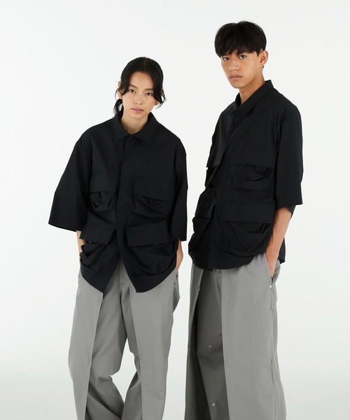 Y-3 ワイスリー IV5657 SS PKT SHIRT 半袖 ワークシャツ 楽天市場】【Y-3】SS PKT SHIRT [IV5657]／Y-3（Y-3） : 丸井