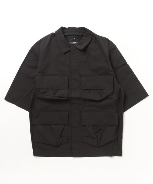 Y-3 シャツ LS PKT SHIRT IR6248 シャツジャケット Y-3 LS PKT SHIRT / ブラック [IR6248] | STYLISE by DONOBAN