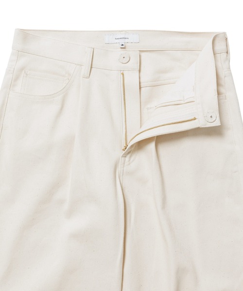 SASQUATCHfabrix.（サスクワァッチファブリックス）の「Sasquatchfabrix./サスクワッチファブリックス/“SFX” 5PK WIDE DENIM PANTS 24SS-PA9-005（デニムパンツ・メンズ・アイボリー・M）」の6枚目の写真