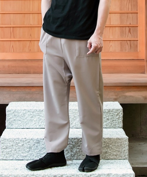 カヤ（カヤ）の「【カヤ】鱗紋 裏勝りメンズパンツ（その他パンツ・メンズ・ブラック/ベージュ/ネイビー・FREE）」の8枚目の写真