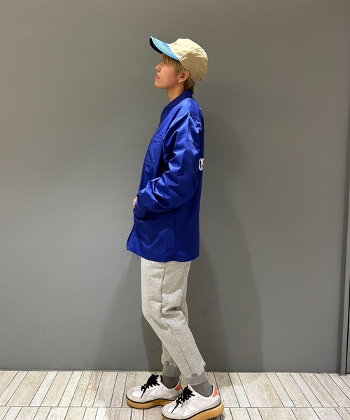 OLD BETTY'S(オールドベティーズ)の「オールドベティーズ【OLD BETTY’S】T/C Coverall Jacket(カバーオール・レディース・ブルー/サンドベージュ・L/M)」の3枚目の写真