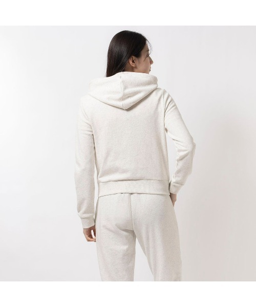 Reebok（リーボック）の「フレンチテリー フルジップ フーディー / RI SL FRENCH TERRY FZ（パーカー・レディース・ブラック/オフホワイト/グレー・LARGE/MEDIUM/SMALL/XX-LARGE/X-LARGE/X-SMALL）」の11枚目の写真