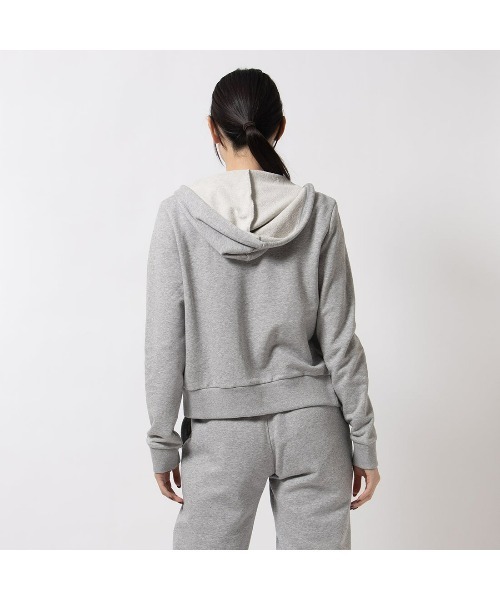Reebok（リーボック）の「フレンチテリー フルジップ フーディー / RI SL FRENCH TERRY FZ（パーカー・レディース・ブラック/オフホワイト/グレー・LARGE/MEDIUM/SMALL/XX-LARGE/X-LARGE/X-SMALL）」の5枚目の写真