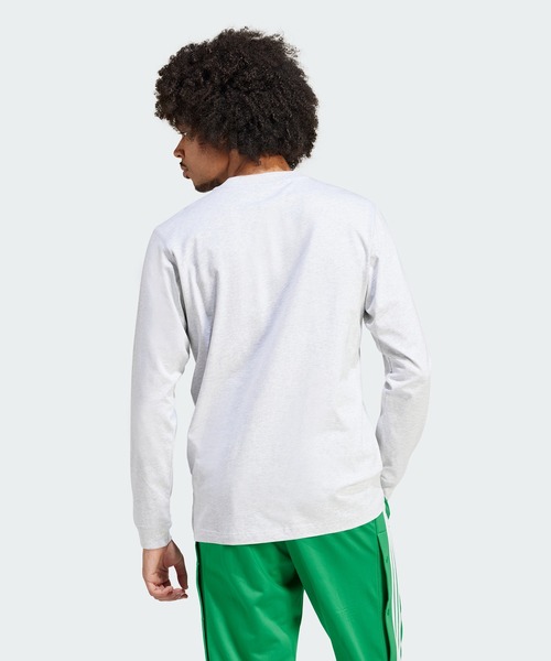 adidas（アディダス）の「VRCT 長袖Tシャツ / ロンT / アディダスオリジナルス adidas Originals（Tシャツ/カットソー・メンズ・グレー・XX-LARGE/LARGE/MEDIUM/SMALL/X-LARGE/X-SMALL/3XL）」の2枚目の写真