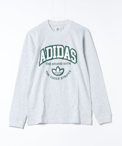 adidas（アディダス）の「VRCT 長袖Tシャツ / ロンT / アディダスオリジナルス adidas Originals（Tシャツ/カットソー・メンズ・グレー・XX-LARGE/LARGE/MEDIUM/SMALL/X-LARGE/X-SMALL/3XL）」の7枚目の写真