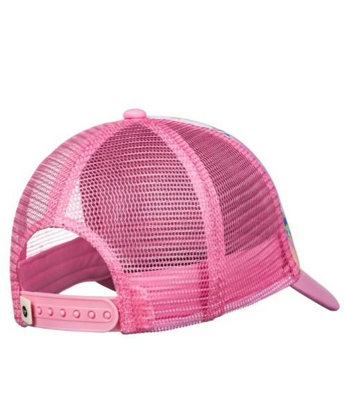 ROXY(ロキシー)の「SWEET EMOTIONS/ロキシーキッズマルチフラワーパターンプリントメッシュキャップ(キャップ・キッズ・ブルー系その他/ピンク/ブルー・FREE)」の12枚目の写真
