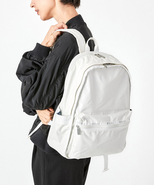 LeSportsac(レスポートサック)の「ROUTE BACKPACK メレンゲ(バックパック/リュック・レディース・ホワイト・FREE)」の14枚目の写真