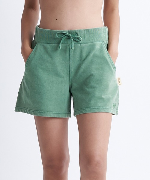 ROXY（ロキシー）の「COLORS SHORTS/ロキシースウェットショートパンツ（その他パンツ・レディース・グリーン/バーガンディー/インディゴブルー/ベージュ・SMALL/LARGE/MEDIUM）」の21枚目の写真