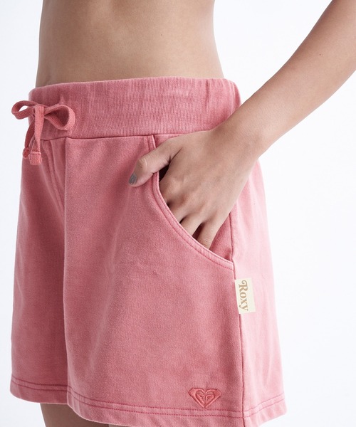 ROXY（ロキシー）の「COLORS SHORTS/ロキシースウェットショートパンツ（その他パンツ・レディース・グリーン/バーガンディー/インディゴブルー/ベージュ・SMALL/LARGE/MEDIUM）」の10枚目の写真