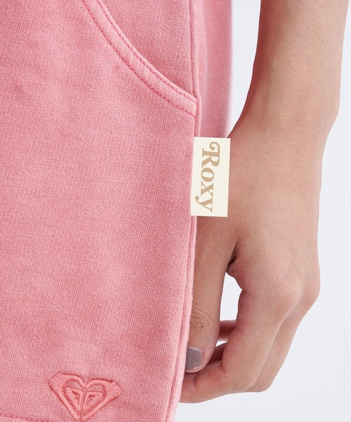 ROXY（ロキシー）の「COLORS SHORTS/ロキシースウェットショートパンツ（その他パンツ・レディース・グリーン/バーガンディー/インディゴブルー/ベージュ・SMALL/LARGE/MEDIUM）」の11枚目の写真