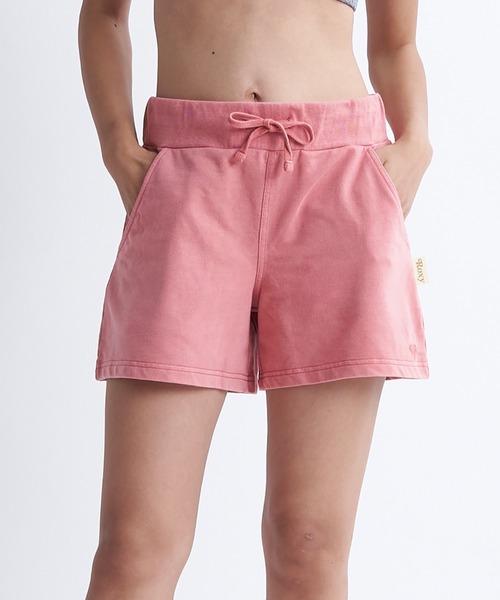 ROXY（ロキシー）の「COLORS SHORTS/ロキシースウェットショートパンツ（その他パンツ・レディース・グリーン/バーガンディー/インディゴブルー/ベージュ・SMALL/LARGE/MEDIUM）」の12枚目の写真