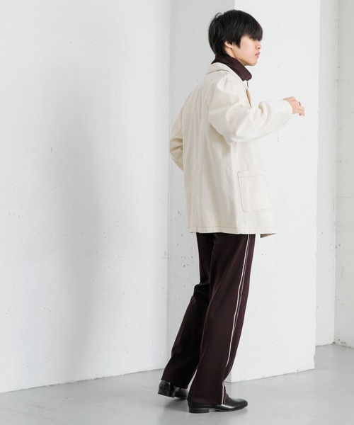 SENSE OF PLACE by URBAN RESEARCH(センスオブプレイスバイアーバンリサーチ)の「カツラギステッチアウトルーズジャケット(その他アウター・メンズ・アイボリー・MEDIUM/LARGE)」の8枚目の写真
