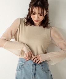 MILLION CARATS | 【STYLE4】シアードッキングラメカットソー(Tシャツ/カットソー)