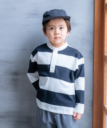 and D. petit main | スタンドネックラガー長袖シャツ(Tシャツ/カットソー)