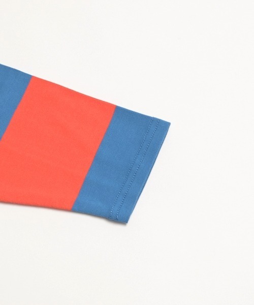 and D. petit main（アンドディープティマイン）の「スタンドネックラガー長袖シャツ（Tシャツ/カットソー・キッズ・ライトグレー/ブラック/ブルー・120cm/110cm/100cm/90cm/130cm）」の8枚目の写真