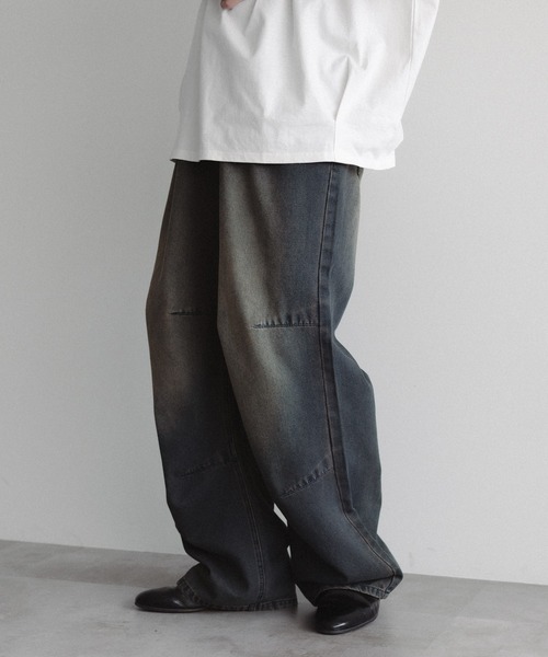 epnok（エプノック）の「オーバーダイダーツデニム（デニムパンツ