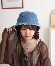 Sense of Grace | リバーシブル フリンジバケットハット(ハット)
