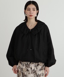 JILL STUART | ◆ギャザーカラーナイロンブルゾン(ブルゾン)